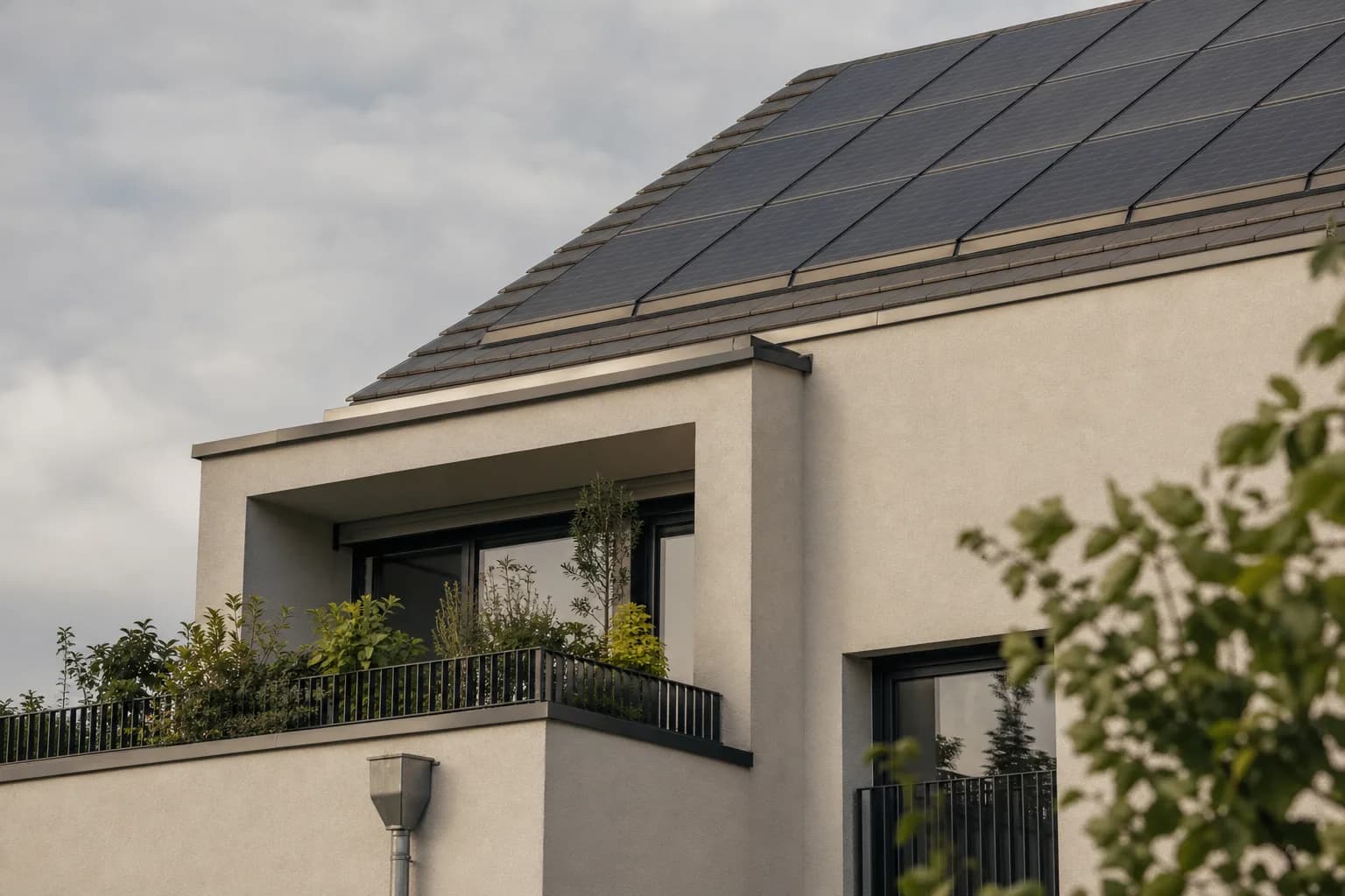Photovoltaik als integrierter Teil moderner Wohnarchitektur